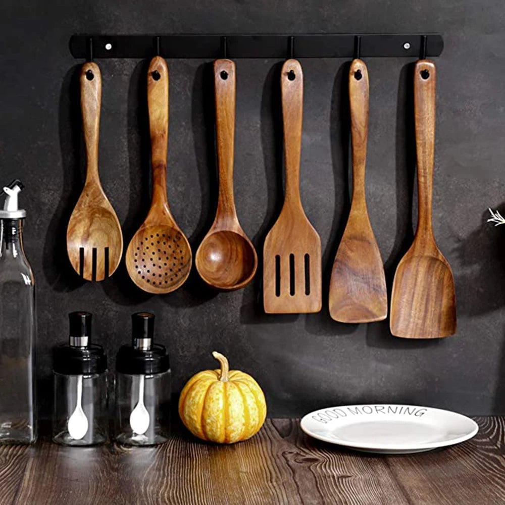 Natural Wooden Utensil Set