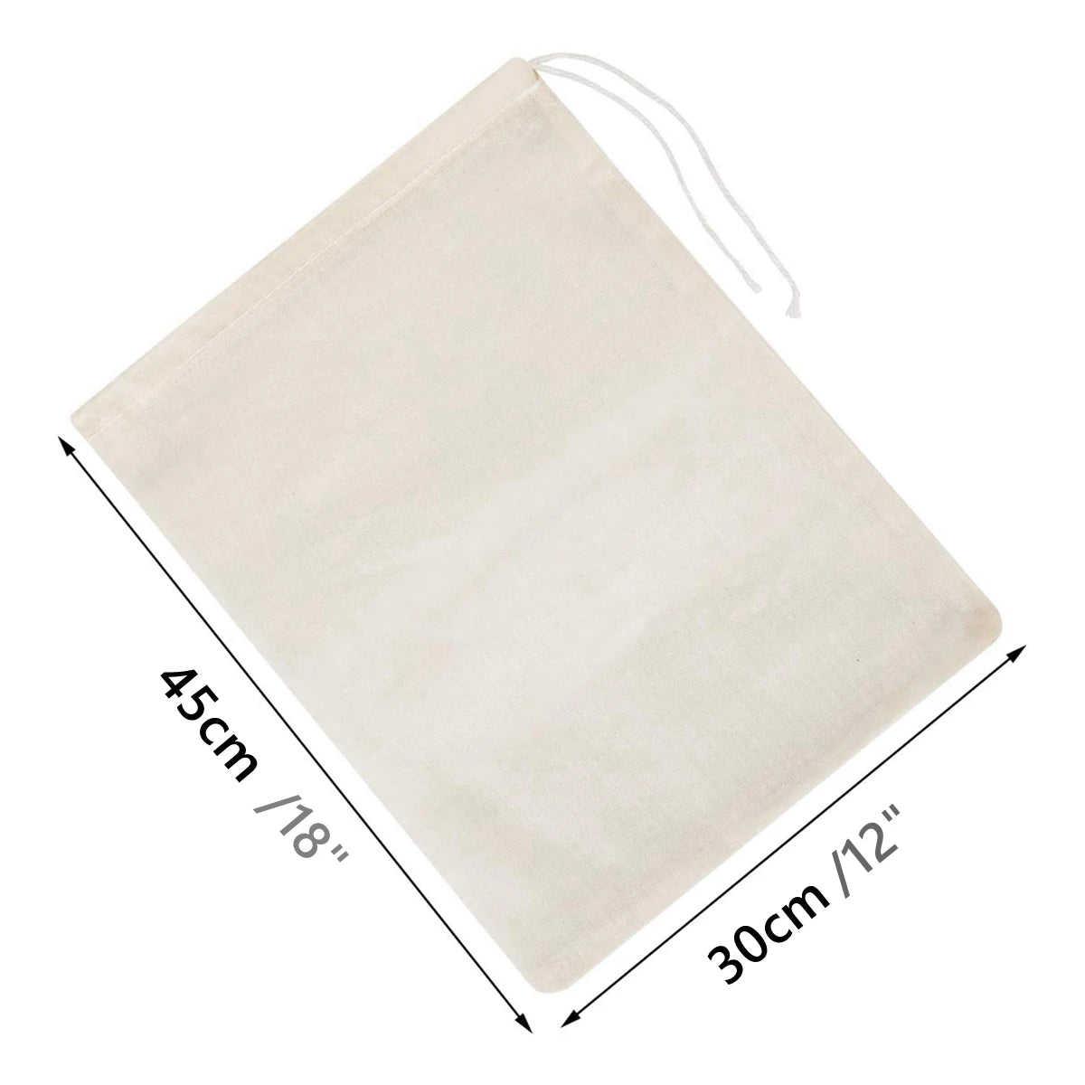 45cmx30cm organic cheesecloth for eco-conscious cooking, sustainable kitchen essentials.