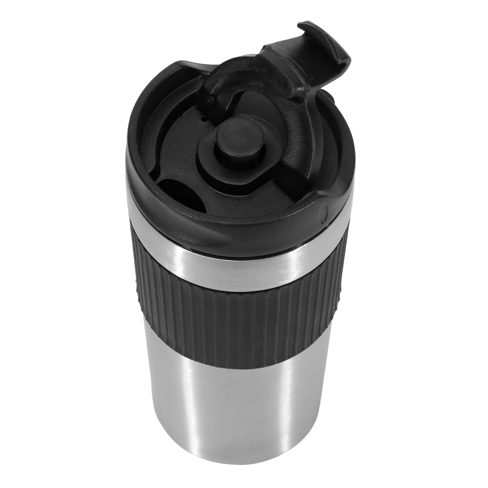 Eco-conscious portable French press coffee maker mug, available for coffee lovers in Australia who enjoy brewing on the go