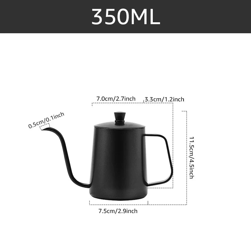 Gooseneck drip kettle from Kitchen Haven Co, offering precision pouring for eco-friendly coffee lovers in Australia.